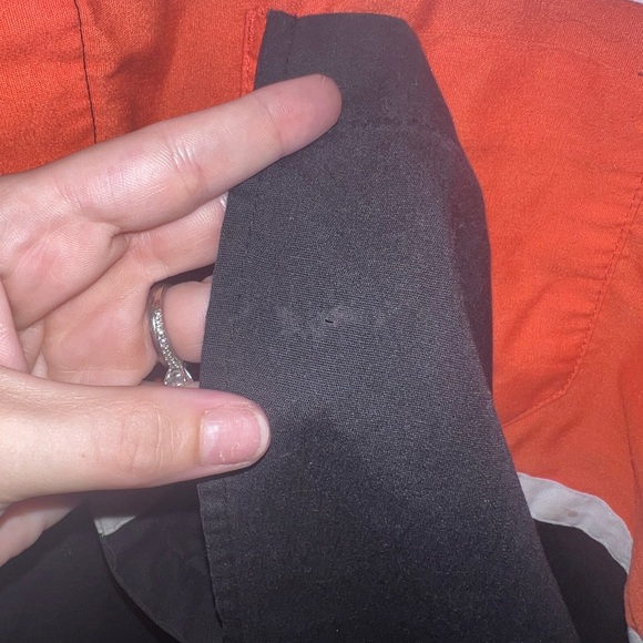 Harley-Davidson Black and Orange Training Center Jacket - Picture 6 of 6